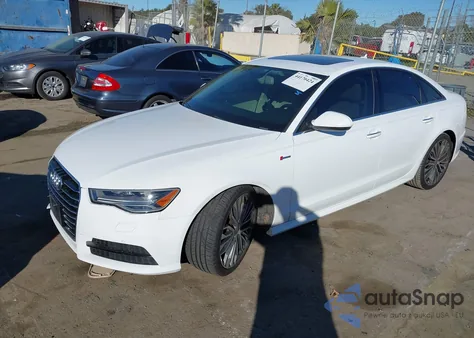 2017 Audi A6 3.0T Premium Plus из США, поврежденный, VIN WAUF2AFC0HN117813